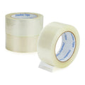 48mm 200 40micron Meter Personalizable Courier Bopp Solvent Adhesive Tape Transparent Waterproof Carton Package Acrylic CN;GUA