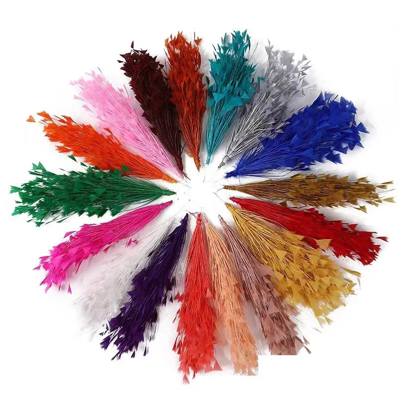 Fascinator Hat DIY Feather Accessories Multiple Colors Hat Base Headwear Sinamay Feather for Women Hair Accessories