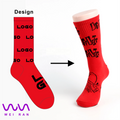 Custom Popular Best Selling Crew Socks All Over Printed Socks Printing