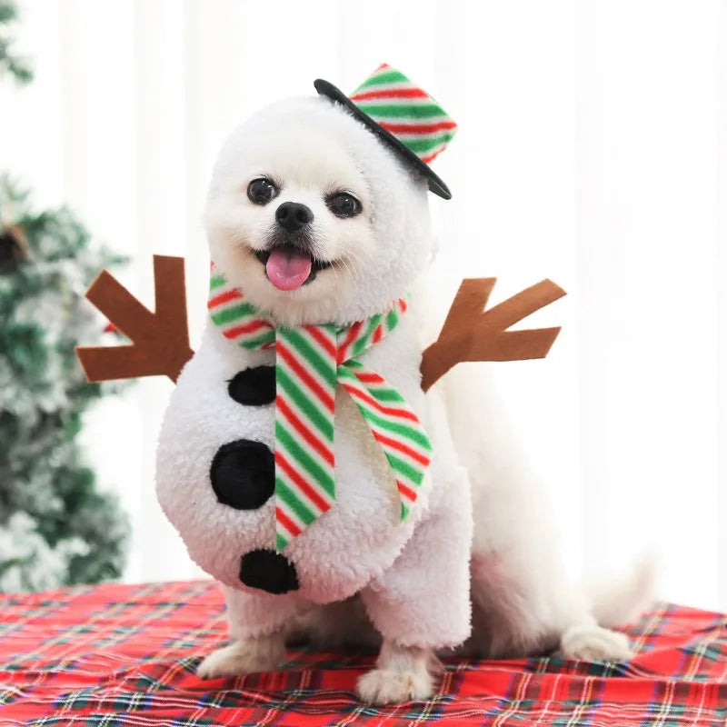 Wholesale Warm Pet Dog Accessories Cute Caps and Hats Warm Christmas Winter
