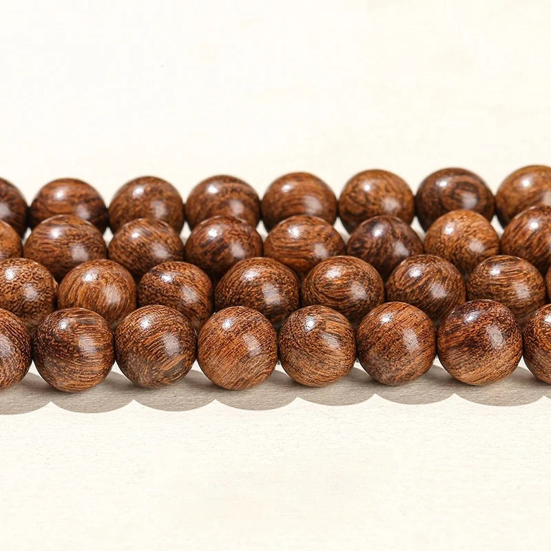 Polished DIY Round Dyed Wood Jewelry Beads Different Materials for Choice Size6/8/10mm 1756713