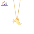 Fashion Moon Star Necklace Clavicle Chain Short Neck Chain Factory Direct Wholesale