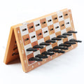 Children's Chess Beginner Folding Wooden Board Game Premium Checkers