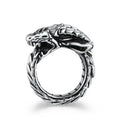 Retro Style Demon Dragon Ring Gothic Stainless Steel Ring Jewelry Manufacture Wholesale