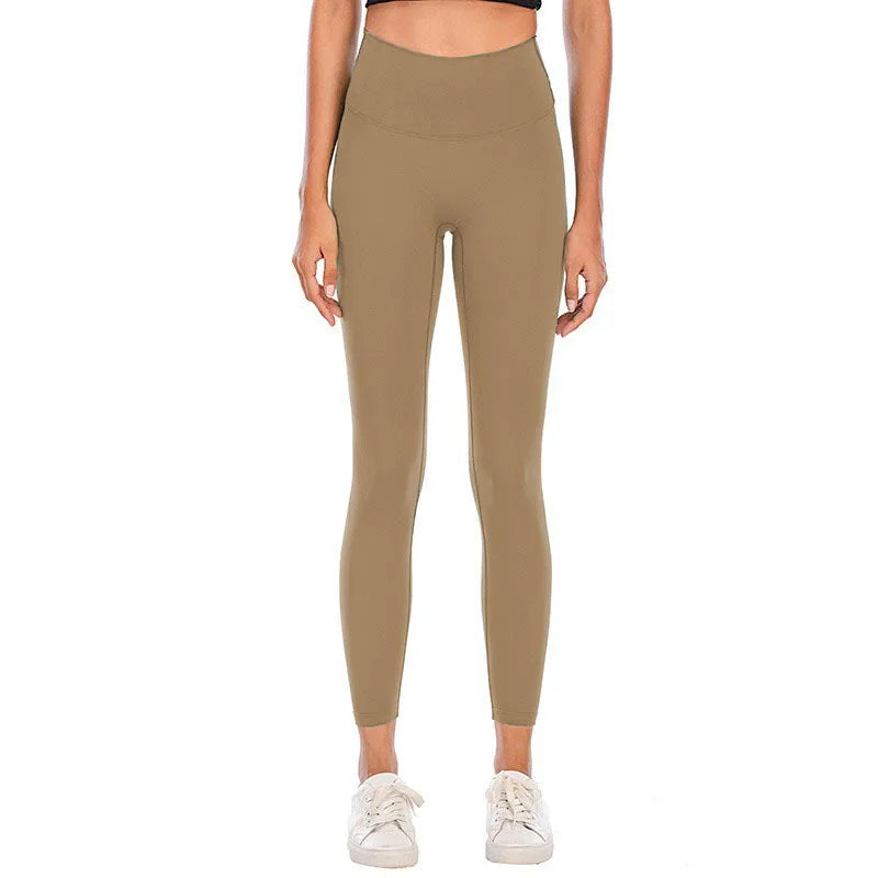 Yoga Sports Tight-fitting High-elasticity Thin Yoga Pants Butt-lifting Sportswear Fitness Yoga Pants for Women Drawstring