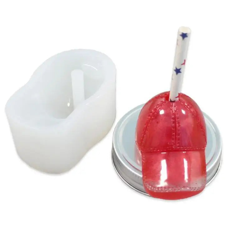 HY Baseball Hat Straw Topper Silicone Mold for Resin