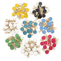 12 Constellations Charms Double Face Enamel Charms Charms Pendants Jewelry Making Handmade Craft