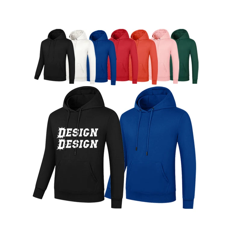 High Quality Plus Size Hoodies Professional Manufacture Blank Hoodies for Your Own Design Printed Pullover