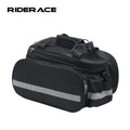 RIDERACE Pannier Bag Large Capacity Durable Road Bike Rear Back Package With Reflective Strips Waterproof Outdoor Cycling Bags