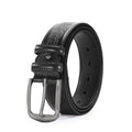 Wholesale Custom Logo Genuine Cow Leather Belt for Men Business Pin Buckle Men's Belts