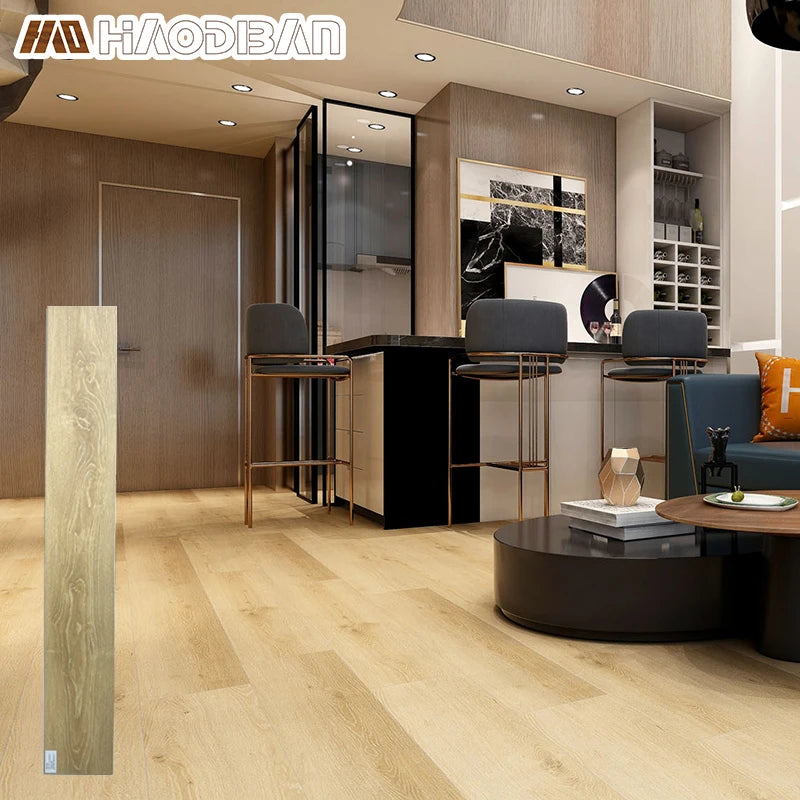 Waterproof Easy Install 4mm 8mm Pisos De Vinil SPC Flooring for Hotel Office Commercial Use