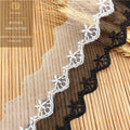 Manufacturer Direct Sales-Sustainable Polyester Dress Accessories with Spot Lace Mesh Embroidery for Weddings Used on Shoes Bags
