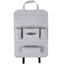 2024 Hot Sale BackPockets Car Organizer with Seat Back Storage Pockets and Bag Dispensers Felt Car Storage Bag