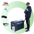 1000W 1500W 2000W 3000W Portable Fiber Laser Rust Remover Machine Cleaning Equipment for Metal Steel Mold Processing