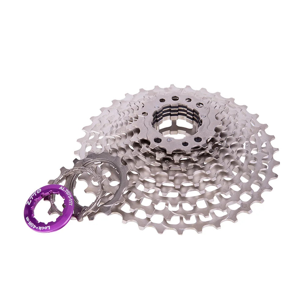 ZTTO SLR CNC Road Bike 11 Speed 11-28/32/34/36T Bicycle Cassette Gravel Bike Ultralight Freewheel 22s Flywheel K7 11V Sprocket