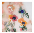 Wholesale 100% Polyester Multicolor Floral Mesh Sequin Fabric Breathable Warp Knitted Lightweight Wedding Accessory for Boys'