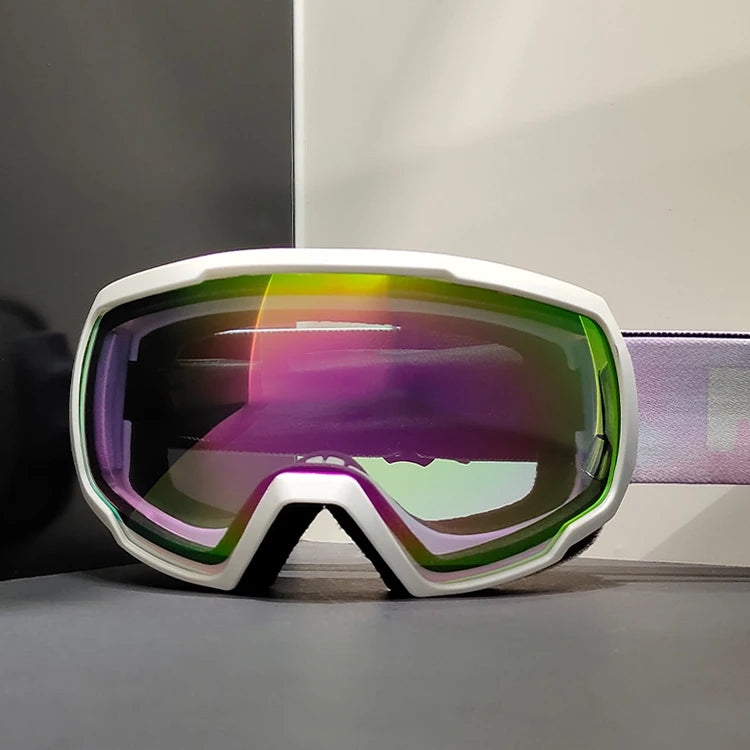 Yijia Optical Small Batch Flexible Customization Snow Goggles Design Strap logo Lens Coating Oem Custom Ski Goggles