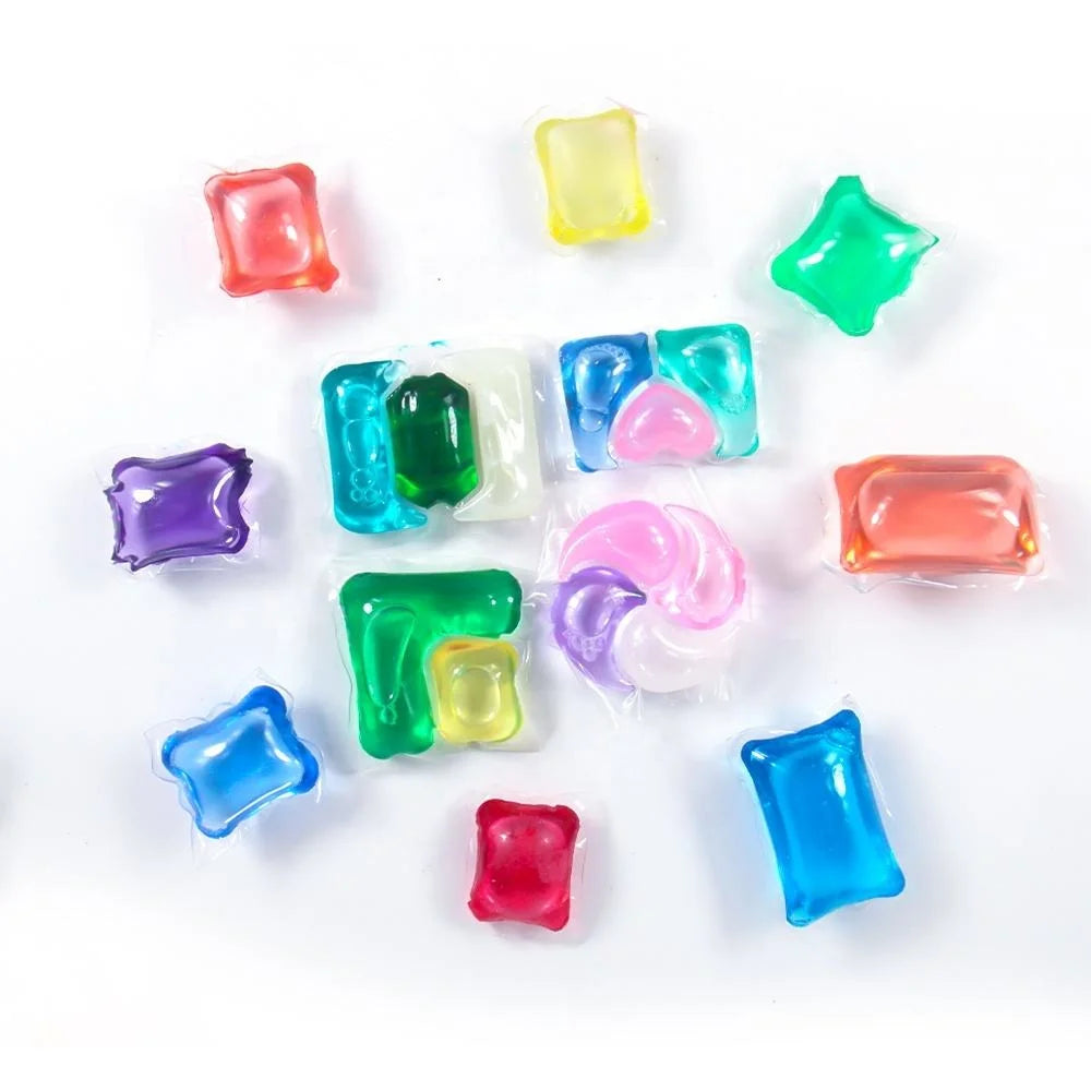 OEM Private Label Liquid Laundry Soap Capsules Cloth Washing 3in1 Clothes Washing Apparel Detergent Pods Laundry Washing Capsule