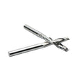 Two-Flute Spiral Cut CNC Router Bit 4mm/6mm Solid Carbide End Mill Non-Stick Cutting Woodworking Custom ODM OEM Support 10 Pcs