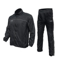 Wholesale Unisex Sports Windbreaker Black Worsted Fleece Waterproof Autumn Hiking Jackets Set with Stand Collar