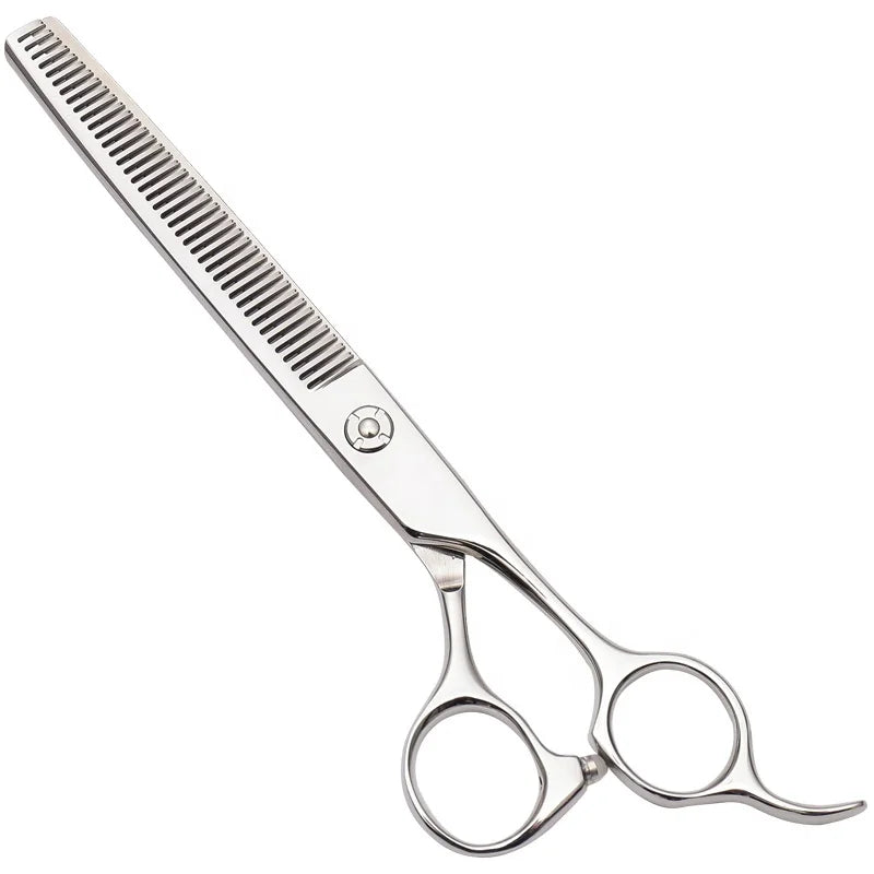 AF-7040V 7INCH Stainless Steel Eco-Friendly Pet Cat & Dog Hair Grooming Beauty Thinning Scissors
