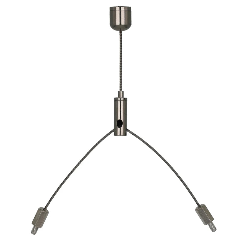 Steel Wire Suspension Lighting Cable with Cable Gripper Light Lifter Hanging Kits for Lamp