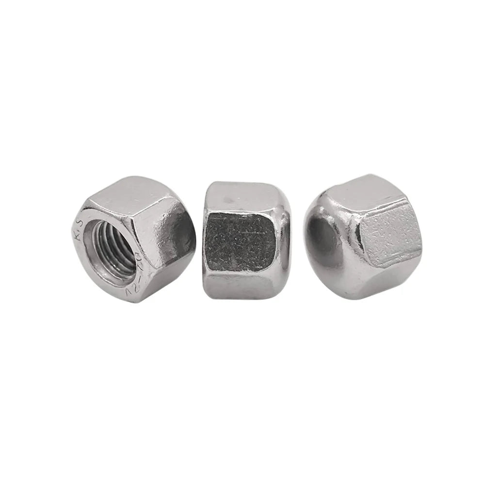 Low Head Domed Nut Good Quality in Stock SS304 SS316 DIN917 Low Head Domed Nut