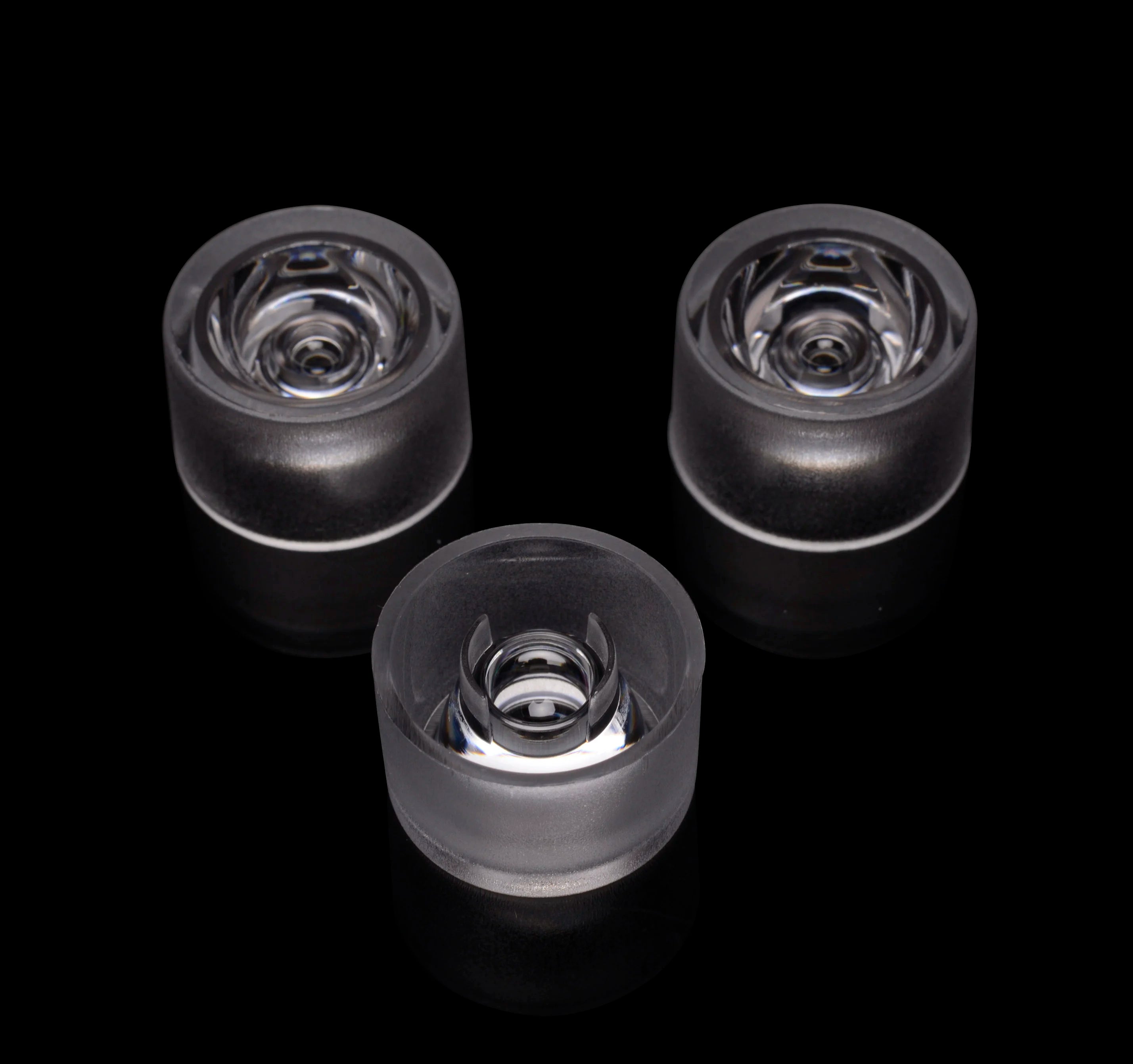 3W RGB Focus LED Lens 21.8MM Waterproof PC Lens for RGBW LED