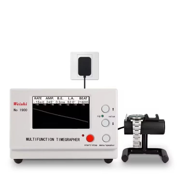Weishi Timegrapher No.1900 Professional Multi-Function Timer Watch Tester for Watchmakers Wristwatch Tools & Parts on Sale