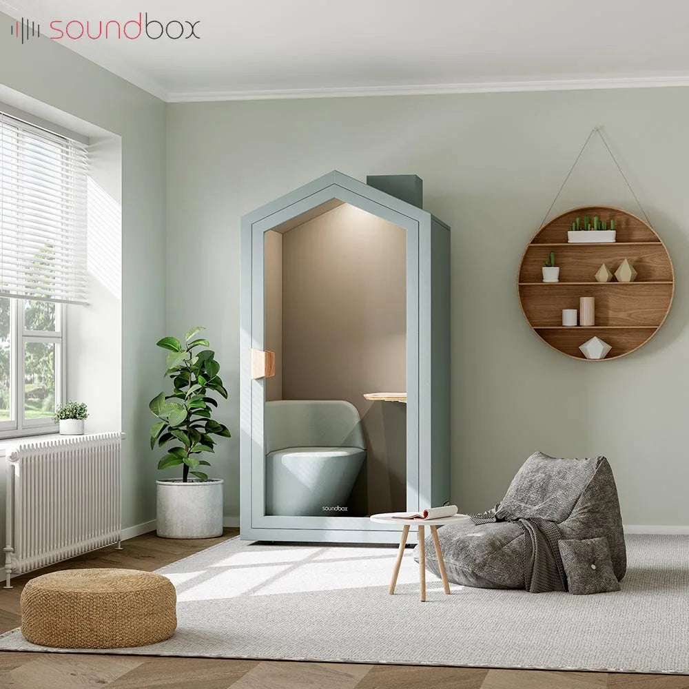 Movable Office Meeting Booth Meditation Space Pod Sound-proof Phone Booths