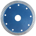 GJ Hot Sale 5 Inch 125 Mm Ultra-thin Fine Corrugated Turbo Diamond Saw Blade for Tile Granite Marble