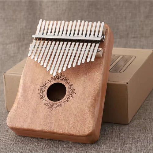 17 Tone Golden Silk Bamboo Thumb Piano Finger Piano Kalimba Kalimba African Double Finger Piano