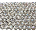Wholesale Dzi Tibetan Agate 10mm Faceted Electroplated Agate Dzi Beads