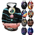 EVERTOP OEM Men's Plus Size Anime Sublimation Hoodies Sweatshirts Spring Breathable 100% Polyester Custom Made Sizes Lined