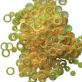 6mm Multicolor Plastic Loose Sequins Hollow Round Glitter Paillettes for  Nail Art