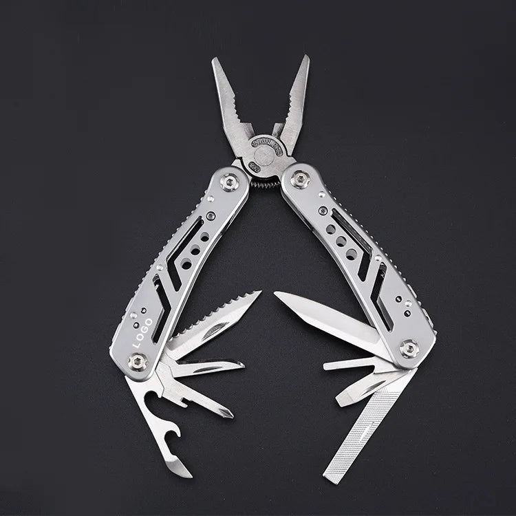 Multifunctional Tool Pliers Outdoor Camping Folding Pliers Stainless Steel Mini Combination Knife Pliers