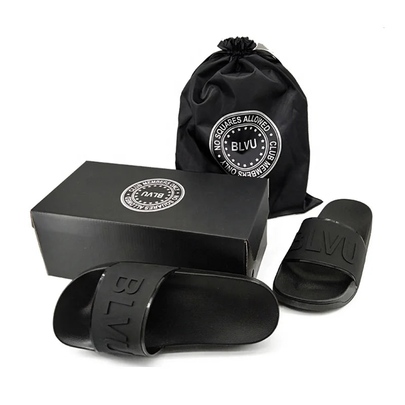 Mens Original Leather Slippers Manufacturer 2022 Thick Platform Soft Sole Family Indoor Slide Cheap Wholesale House