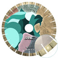 16inch 400mm Diamond Cutting Tools Arix Segment Saw Blade Fast Cutting Disc for Hard Natural Stone Granite Quartz Quartzite