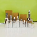 In Stock 5ml 10ml 30ml Gold Silver Glass Essential Oil 30 ml Glass Dropper Bottle for Aroma with Box