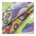 Eco Factory Customiation Lotus Leaf Printed Woven 100% Ramie Voile Fabric for Girls Dress Custom Color