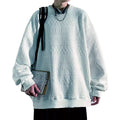 Heavyweight Men's Hoodie Long Sleeve Crew Neck American Oversized Men's Hoodie