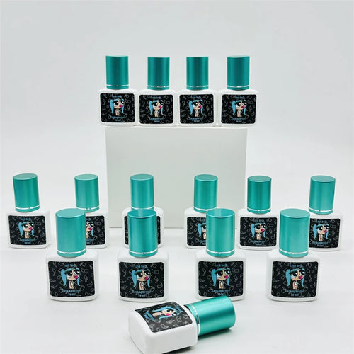 0.5S Fast Drying Waterproof Custom Private Label Lash Glue Low Fume Non Allergenic Eyelash Extension Glue