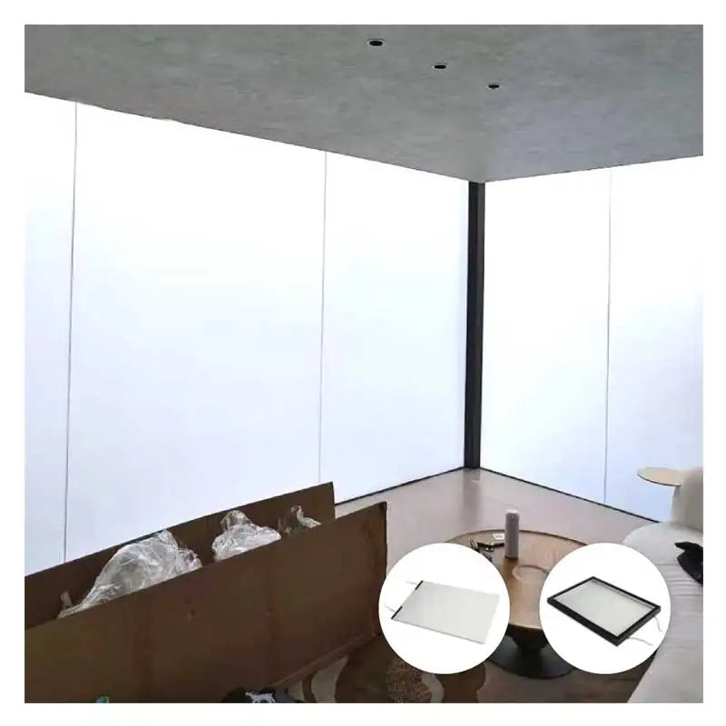 Adjustable Electric Switchable Window Tinting Controlled Decorative Pdlc Intelligent Smart Glass Film