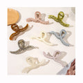 13cm Cross Waves Shape Hair Accessories Hair Grab Clip Claw for Disc Hair Decoration Women Scrub Girls Shark Clip Hairpins Claws
