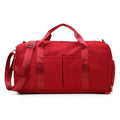 New Personalized Waterproof Nylon Duffel Bag Pink Sequin Women Travel Overnight Tote Bag