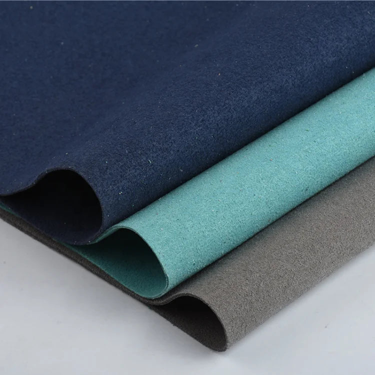 Wholesale Faux Suede Pu Leather Fabric Stretch Decorative Material for IT Products Case Bags Sofas Garments Footballs Outdoor