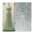 Luxury Lace Fabric 2024 Novel Design Golden Supplier Sequence Sequin Shiny Glitter Crystal Lace Fabric for French