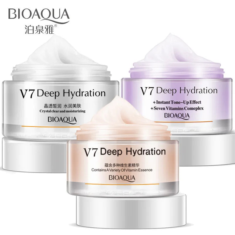 For  Translucent Moisturizing Beauty Cream 3-Year Day Cream for Adults Female Oil-Free Acne Moisturizer Skin Care Base