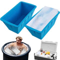 Extra Large PVC Ice Cube Maker Block Temperature Resistant Eco-friendly Durable Dishwasher Safe Customized Color Ice Bath