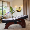Korean Master Jade Massage Table Full Body Far Infrared Chiropractic Roller Germanium Thermal Spa Furniture Heating Therapy Bed